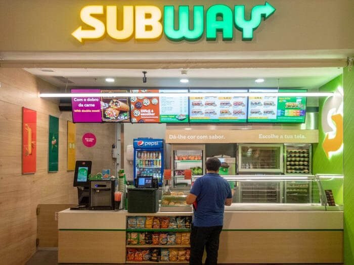 Subway, Top 10 Most Popular Fast Food Restaurants In Asia