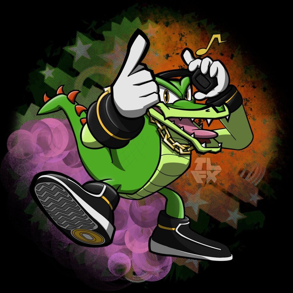 Vector The Crocodile, Top 10 Hottest And Most Handsome Sonic Male Characters
