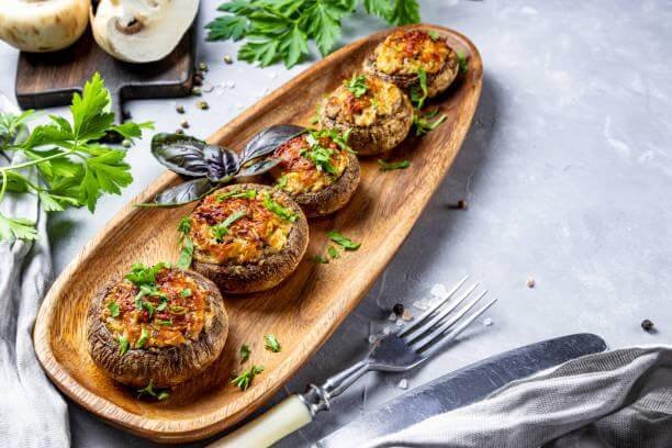 Crab-Stuffed Mushrooms, Top 10 Best Christmas Eve Dinner Recipes Everyone Will Love