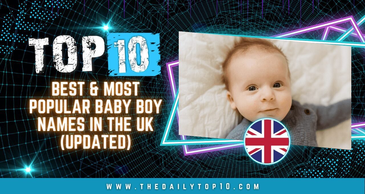 Top 10 Best & Most Popular Baby Boy Names in the UK (Updated)