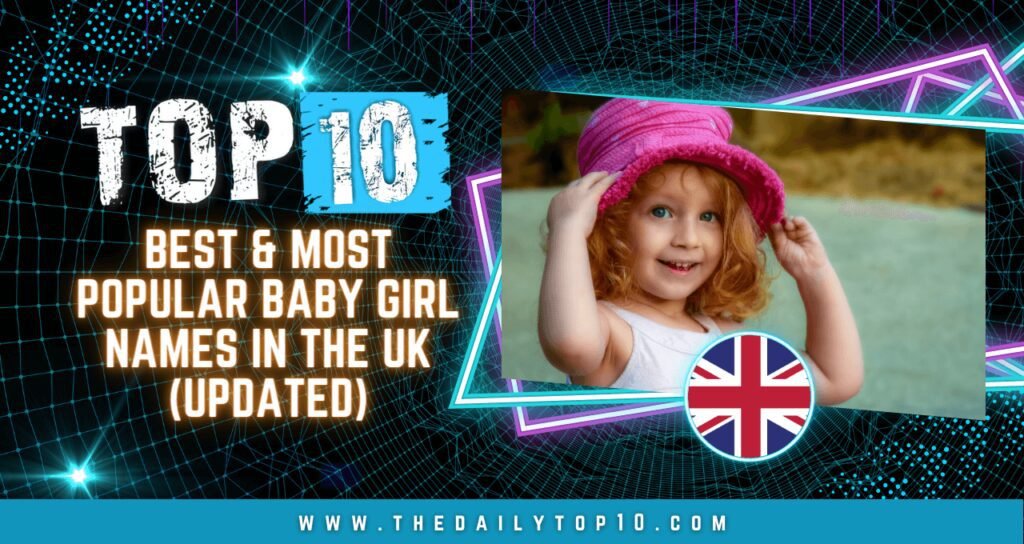 Top 10 Best & Most Popular Baby Girl Names in the UK (Updated)