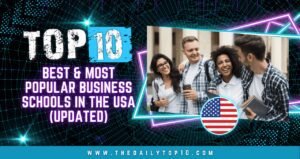 Top 10 Best &Amp; Most Popular Business Schools In The Usa (Updated)