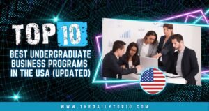 Top 10 Best Undergraduate Business Programs In The Usa (Updated)