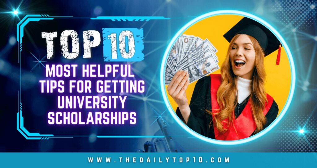 Top 10 Most Helpful Tips for Getting University Scholarships