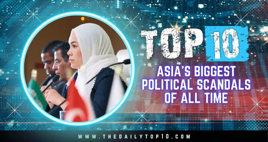 Top 10 Asia's Biggest Political Scandals of All Time
