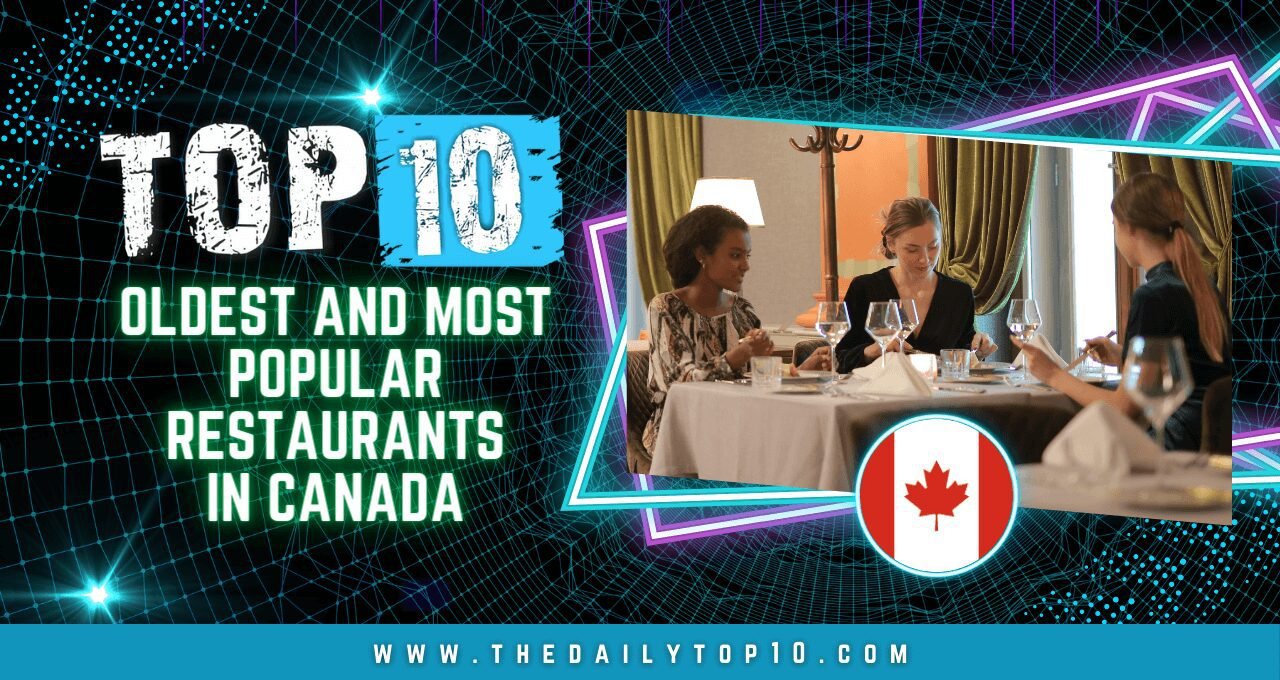 Top 10 Oldest and Most Popular Restaurants in Canada