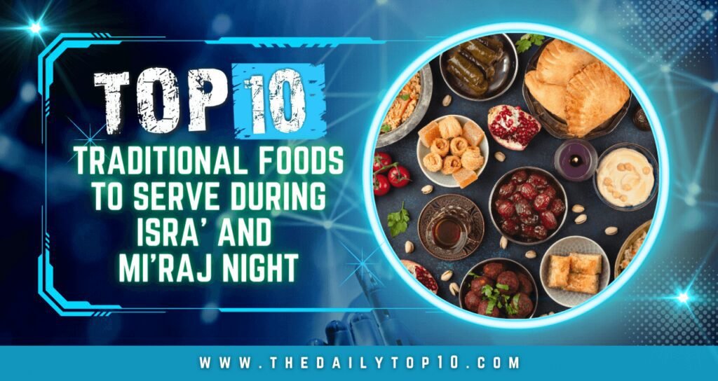 Top 10 Traditional Foods to Serve During Isra' and Mi'raj Night
