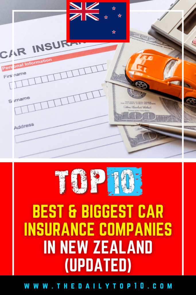 Top 10 Best &Amp; Biggest Car Insurance Companies In New Zealand (Updated)