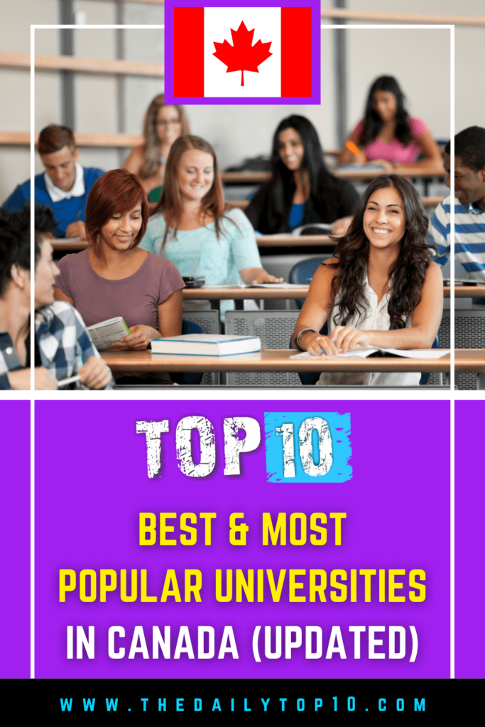 Top 10 Best &Amp; Most Popular Universities In Canada (Updated)